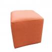 Square pouf with storage